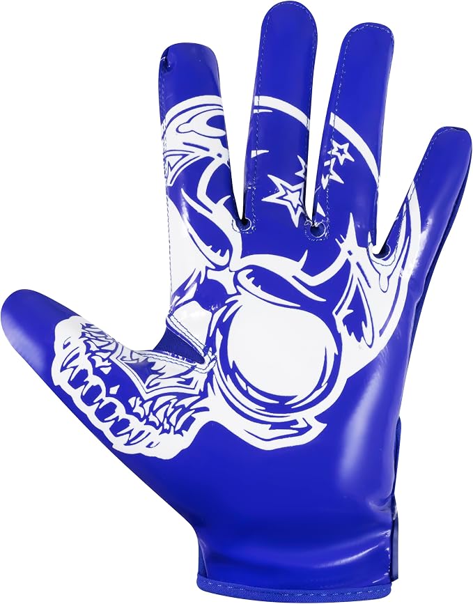 Glorious Traders Adult & Youth Football Gloves - Ultimate Performance Booster with Super Sticky Grip