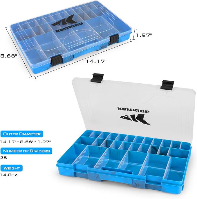KastKing Utility Tackle Boxes, 3600 and 3700 Fishing Tackle Trays | KastKing Utility Tackle Boxes, 3600 and 3700 Fishing Tackle Trays