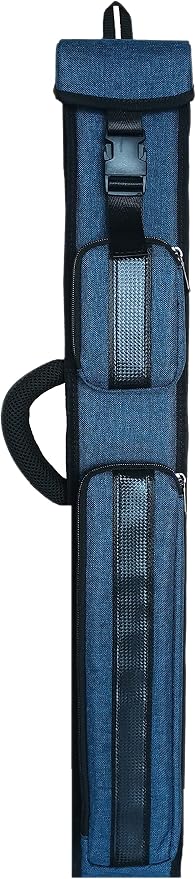 Champion 2X2,2X3,3X4 Nylon/Leatherette Billiard Pool Cue Stick Hard Case