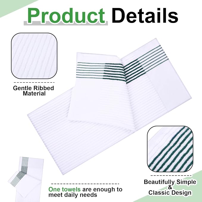 Mixweer Caddy Golf Towel 22" x 42" Large Caddy Towel Camping Sport Towels Cotton Soft Towels for Man Golf Lovers