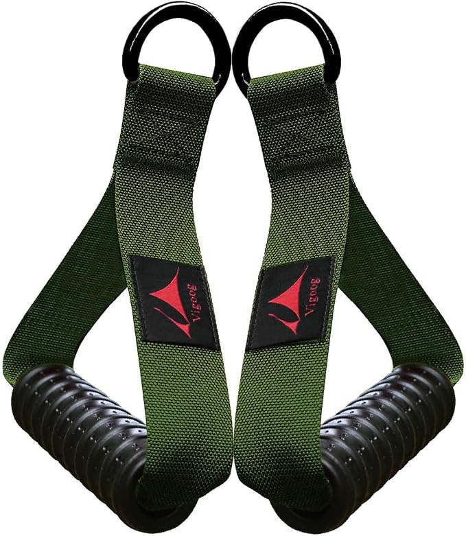 Heavy Duty Gym Workout Handles Attachment for Cable Machine,Resistance Band,Pulley System Home Exercise Equipment, Comfortable and Stronger Grip