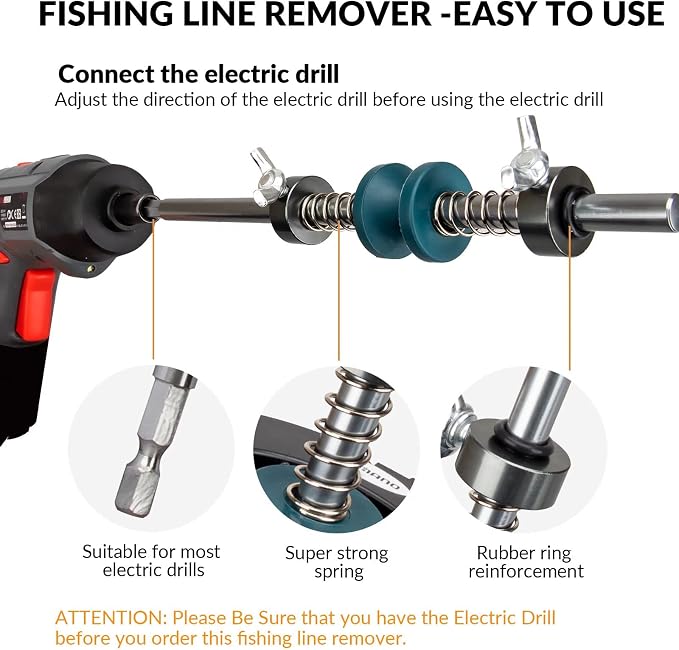THKFISH Fishing Line Spooler Fishing Line Winder Spooler Fishing Accessories Adjustable Stable Portable Fishing Line Spooler/Fishing Line Remover