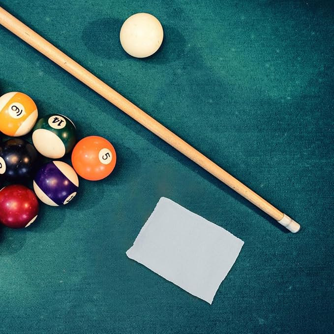 DOITOOL 4 Pcs Billiards Talc Powder Bag Pool Hand Chalk Talcum Powder Bag for Dry Hands Grip Control Snooker Cue Glide Smooth Stroke, Bowling Pool Cue Accessories for Professional Stable Play