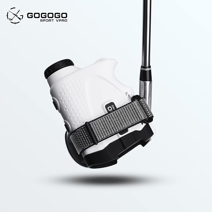 Gogogo Sport Vpro GS24B Laser Rangefinder & Universal Adjustable Magnetic Holder Mount Strap