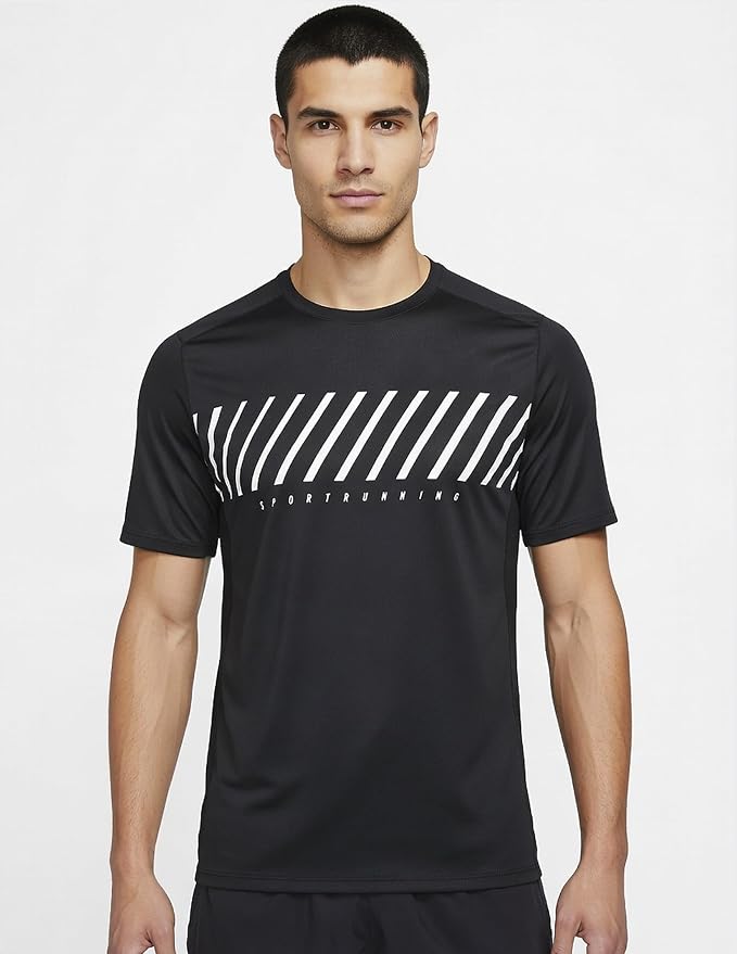 5 Pack Men’s Active Quick Dry Crew Neck T Shirts | Athletic Running Gym Workout Short Sleeve Tee Tops Bulk