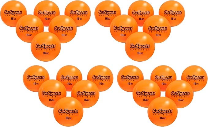 GoSports Weighted Training Balls - Choose Baseball or Softball - Hitting & Pitching Training for All Skill Levels - Improve Power and Mechanics