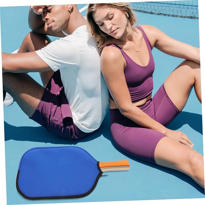 Happyyami Racket Cover Table Tennis Paddle Bag Protective Organizing Bag Table Tennis Racket Case Practical Paddle