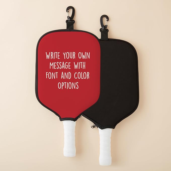 Personalization Universe Personalized Pickleball Paddle Covers