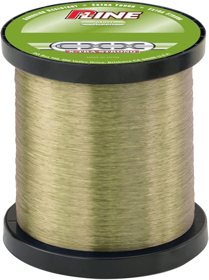 P-LineP-Line CXX-Xtra Strong Bulk Spool (3000-Yard, 10-Pound, Moss Green)