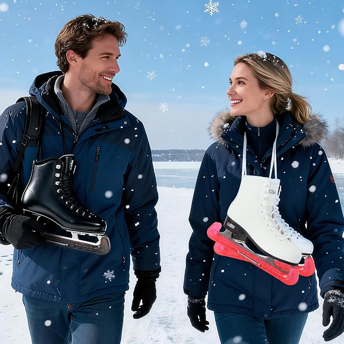 Nattork Figure Skates and Ice Skate Blade Guards