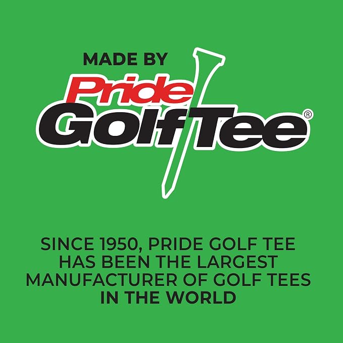 Pride Golf Tee, 2-3/4 inch Deluxe Tee, 500 Count
