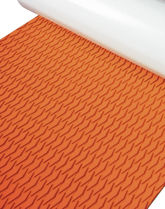 Hjdeck Universal Surfboard Pad EVA Foam Boat Flooring Decking Sheet Self-Adhesive Non-Slip Deck Grip Mat Marine Carpet for Yacht Boat Kayak Decking Golf Cart Fishing Boat RV Surfing Traction Pad