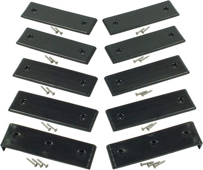 Ironwood Pacific E-Z Slide Boat Trailer Slides and Bunkenders for 4” bunks – in Black or White