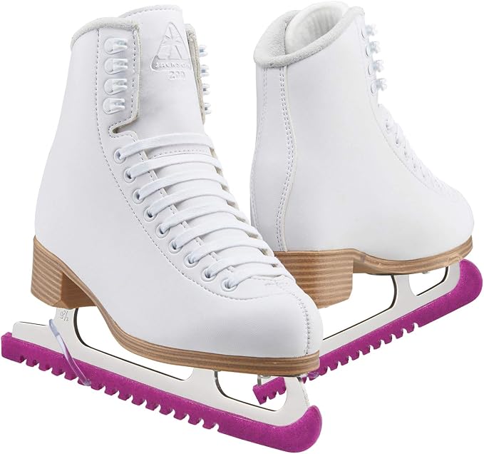 Jackson Ultima Classic Figure Ice Skates for Womens, Girls/JUST LAUNCHED NOV 2020 Bundle with Guardog Skateguards