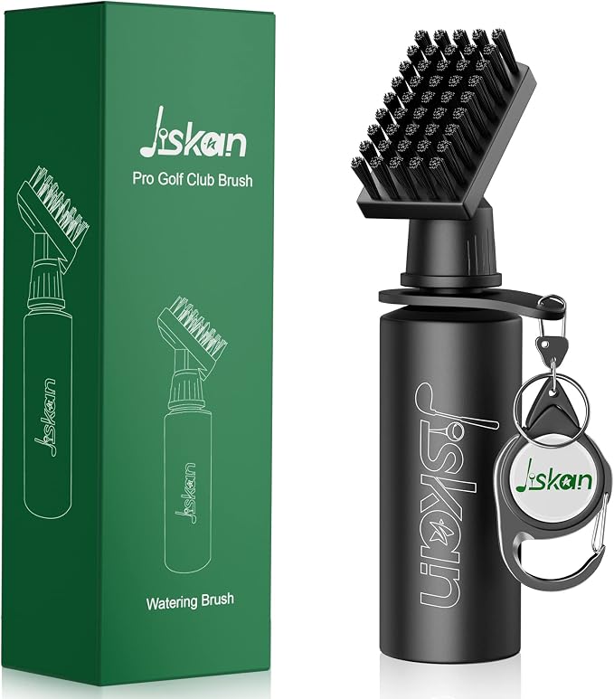 Jiskan Pro Golf Club Cleaner Brush+Golf Accessories Set Combo
