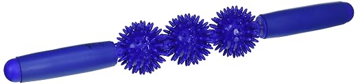 Point Relief 30-1991 Massage Bar, 3 Balls, 6 cm x 42 cm, Blue