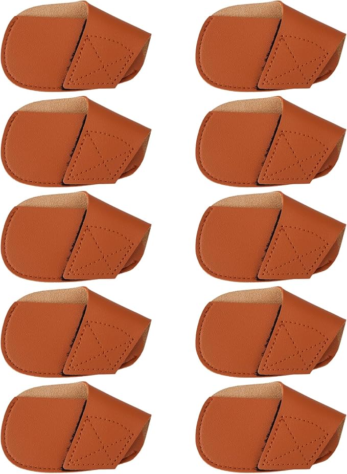 Andux 10Pack PU Golf Irons Club Head Covers Pouch Holder MT/PU03