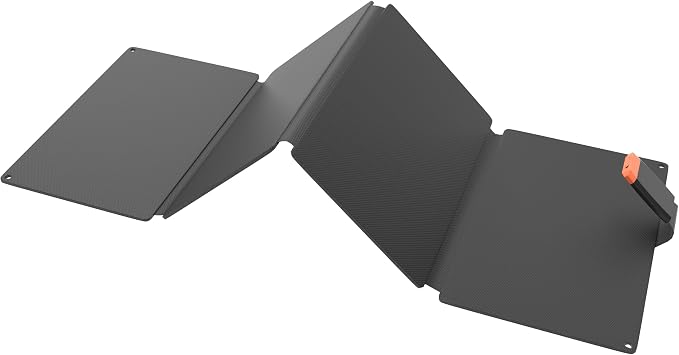 AMPSOS 36W Portable Solar Panel with Built-in MPPT: 23% Efficient M10 182mm Cells, Foldable USB-C Solar Charger for iPhone 17/16, iPad & Power Bank. Heavy Duty 900D Fabric for Camping & Backpacking