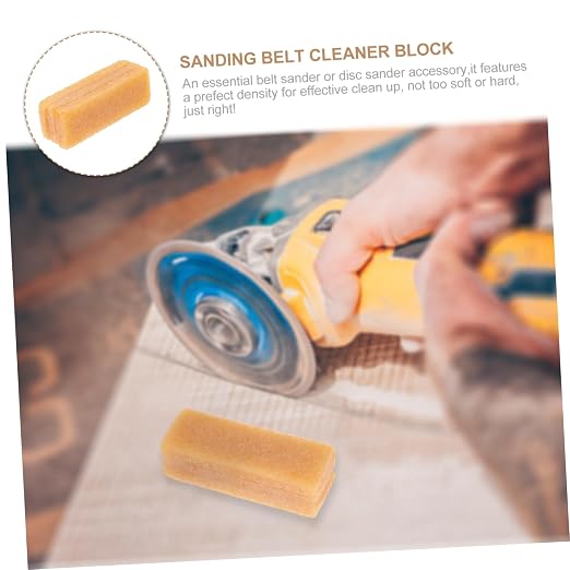 BESPORTBLE 3pcs Abrasive Belt Cleaner Block Natural Rubber Eraser for Skateboards Sanding Discs Grip Tape Cleaning Tool for Removing Dust Glue Compact