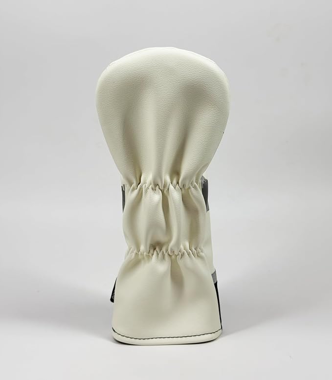 Golf Headcover for Hybrids and Fairway Woods Premium Leather Head Cover. Digitally Printed and Embroidered Design.