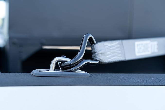 Secure Tite 1-1/2” x 20’ Tie Down Ratchet Straps, Ratchet Tie Down Straps, Double J-Hook, 1667 lbs Working Load Limit, 5000 lbs Break Strength,(Pack of 16)