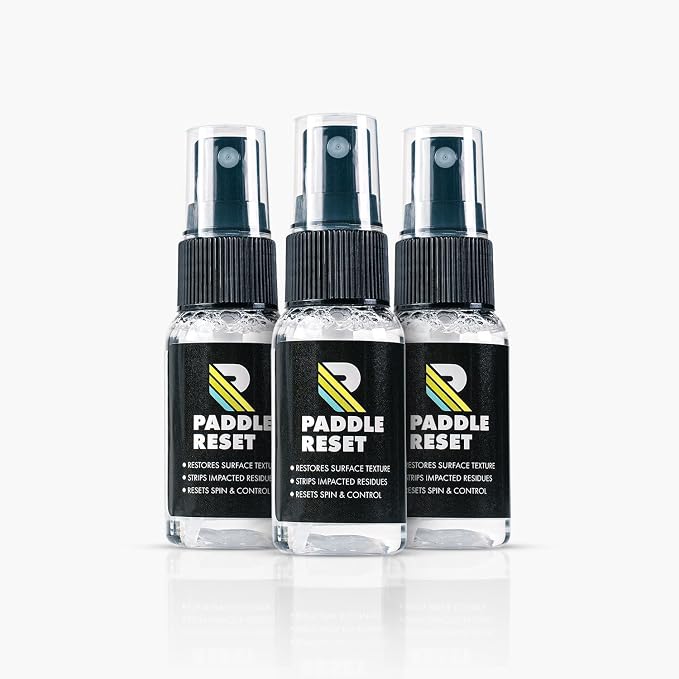 Reset™- Pickleball Paddle Cleaner - 3X Travel Size- Strips Impacted Residue and Increases Spin and Control - TSA Approved Size