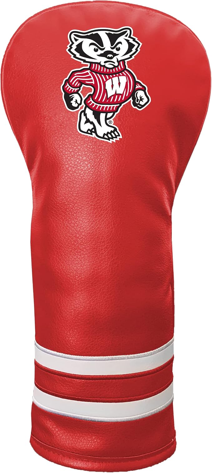 Team Golf NCAA Vintage Fairway Headcover (Printed), Fits All Fairway, Hybrid and Utility Clubs