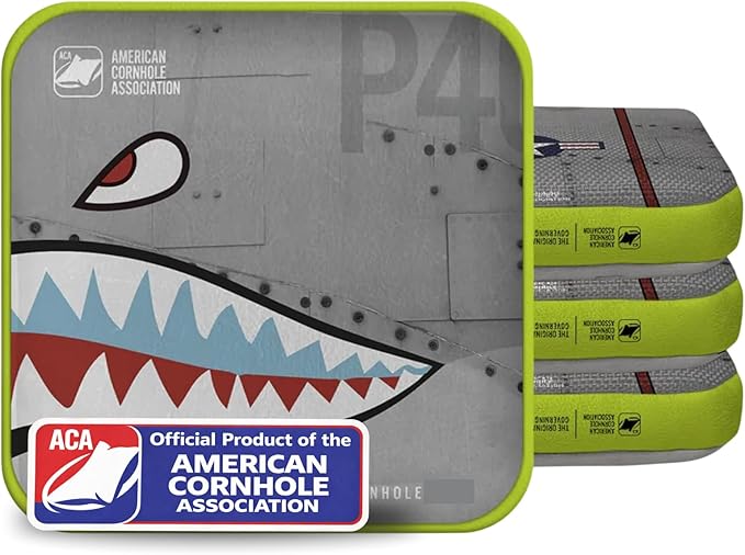 ACA Synergy Edge Professional Cornhole Bags Dual Sided 6x6 Bomber
