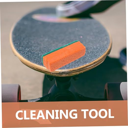 Totority 2pcs -wear Rubber Skateboard Grip Tape Cleaner Multifunctional Eraser for Skateboards Tennis Rackets and Shoe Soles Compact and Cleaning Tool