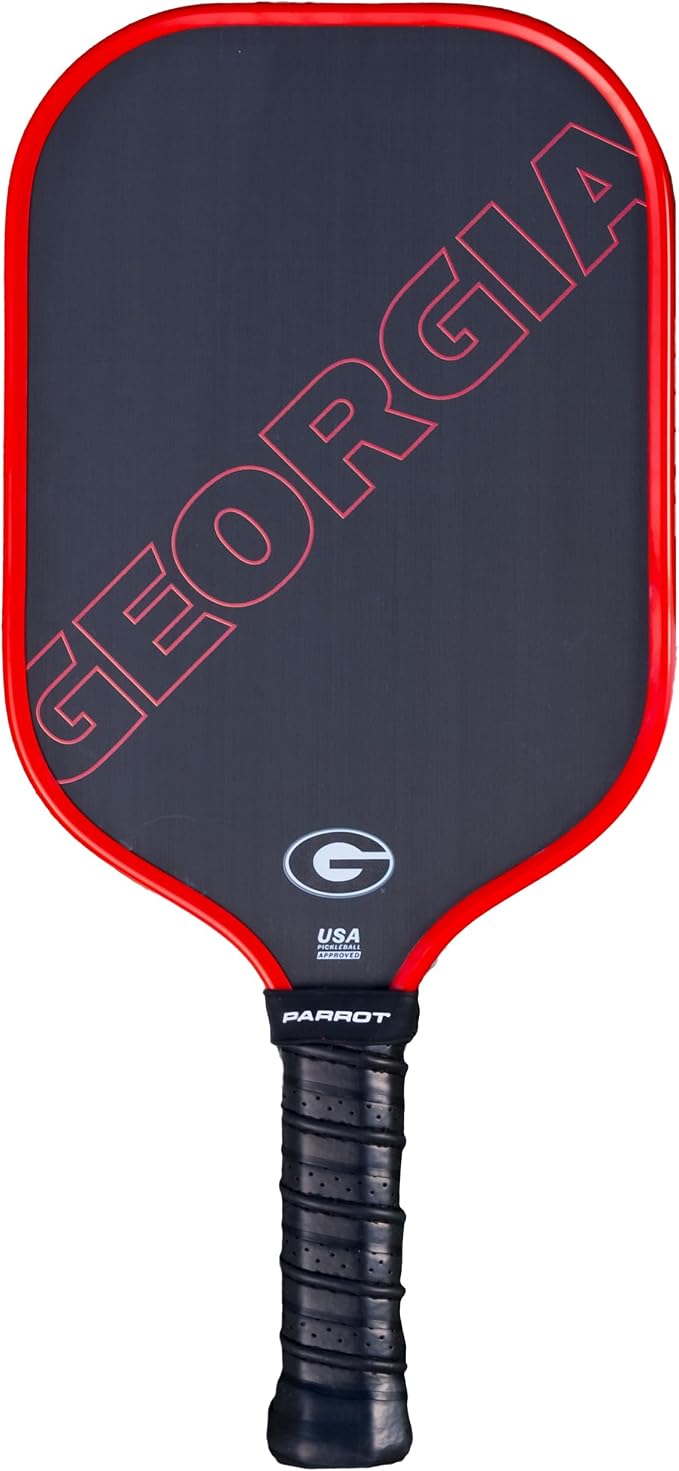 Team Golf Parrot Paddles NCAA Georgia Pro-Formance Pickleball Paddle (Wordmark)