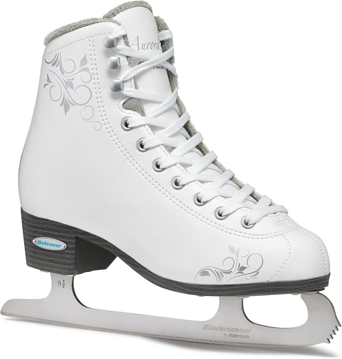 Bladerunner Ice by Rollerblade Aurora Women's Adult Figure Ice Skates, Black