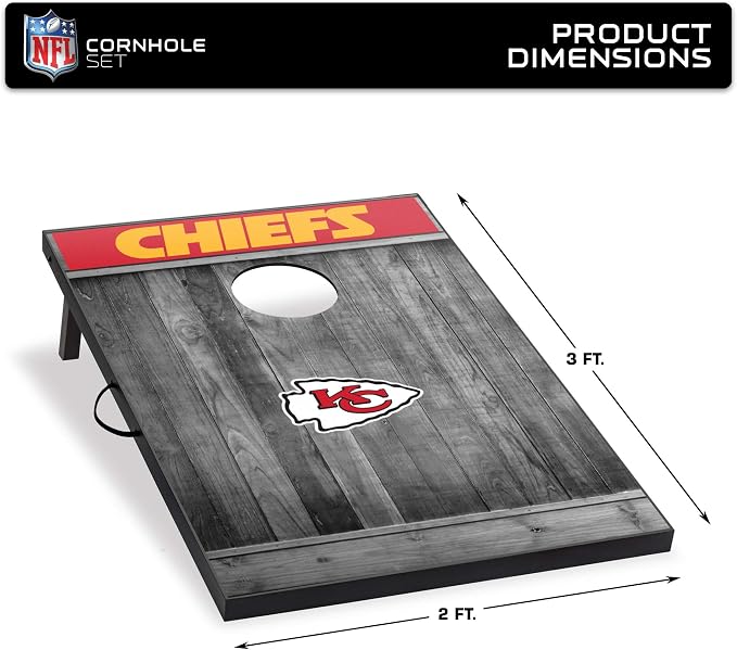 Wild Sports 2'x3' MDF Wood NFL Cornhole Set
