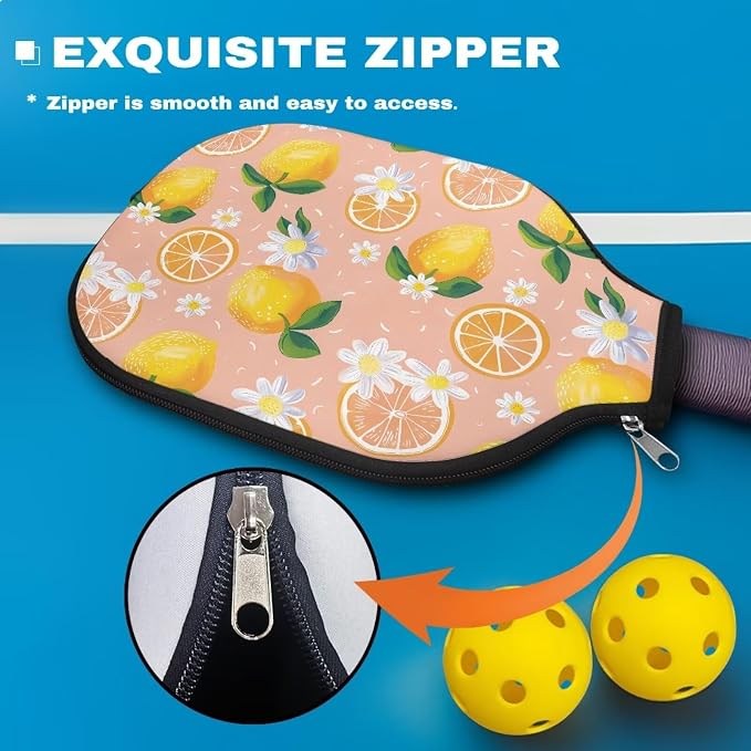 Blue Camo Corgi Pattern Print Pickleball Paddle Covers Only Paddles Holder Sleeve Fits Most Rackets