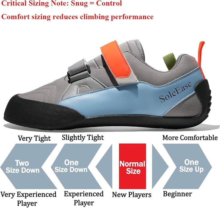 All-Around Men & Women Climbing Shoes for Sport Climbing and Bouldering