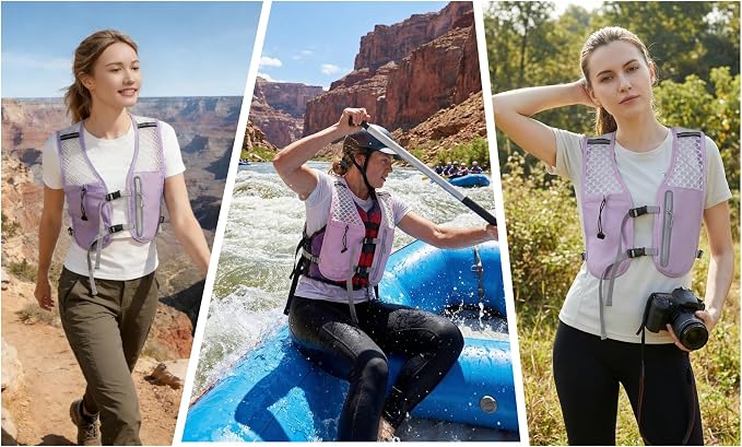Running Vest for Women Men Hydration Backpack with 500ml Soft Flask Lightweight Water Pack