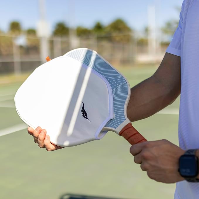Inscribe Premium Pickleball Paddle – Single or 2 Pack Set – Fiberglass Surface, Polypropylene Honeycomb Core, Lightweight with Comfort Grip for Men & Women