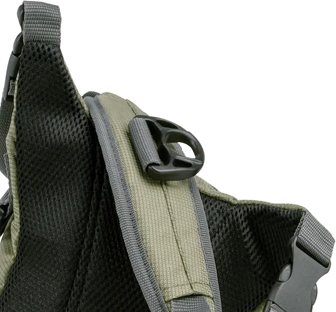 Fall River Fishing Chest Pack, Fits Up to 2 Tackle/Fly Boxes, 152 Cu in / 2.5 L