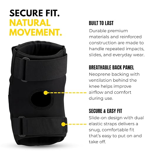 Bont Adult Knee Skate Pads Protection for Inline skate, Roller Derby, Roller Park Ice Skate, Skateboard, Scooter (Medium)