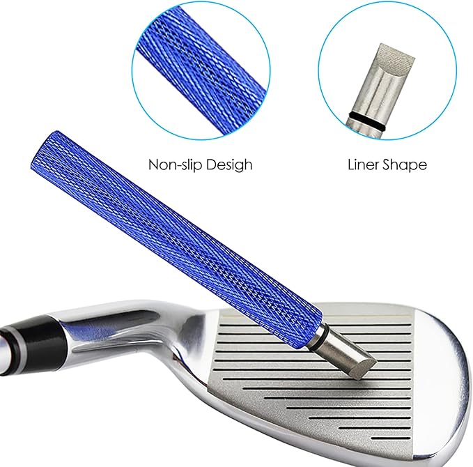 VIPMOON 3Pack and 5Pack Golf Club Cleaner Kit Golf Accessories Kit-Blue