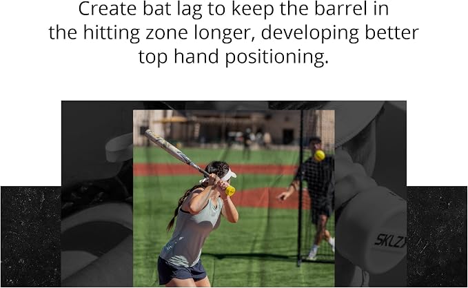 SKLZ Hitter's Handle Weighted Swing Knob for Baseball and Softball