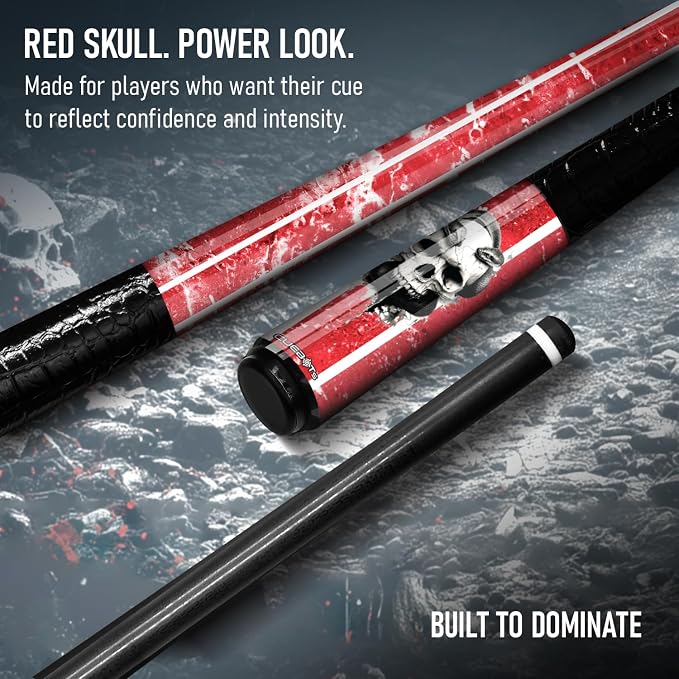 Series, Glass Fiber Pool Cue Stick, Uni-QR, 3/8-10, 5/16-18 Joint, Synthetic Leather Grip, 29" Glassfiber Shaft, 7-Layer Microfiber Tip