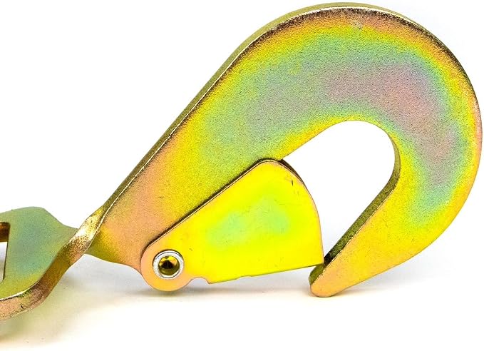 Vulcan Classic Yellow Series 2'' Complete Axle Tie Down System