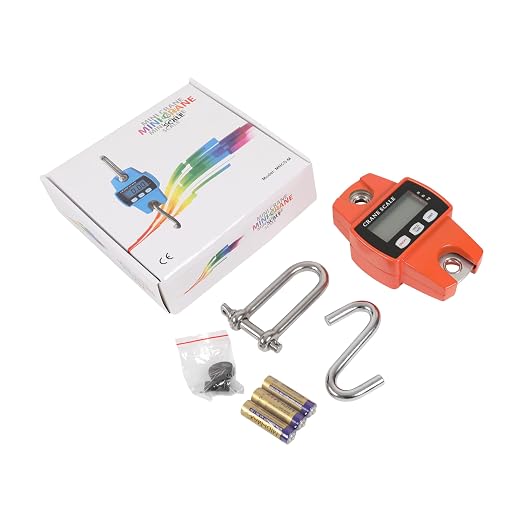 HFS(R) 660LB/300KG Heavy-Duty Digital Hanging Crane Scale - Versatile, Accurate, and Durable for Hunting, Farming, Luggage, and More