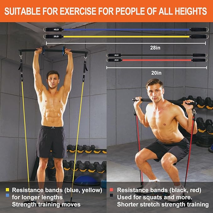 HOTWAVE Push Up Board Fitness, Portable Foldable 20 in 1 Push Up Bar at Home Gym, Pushup Handles for Floor. Professional Strength Training Equipment For Man and Women