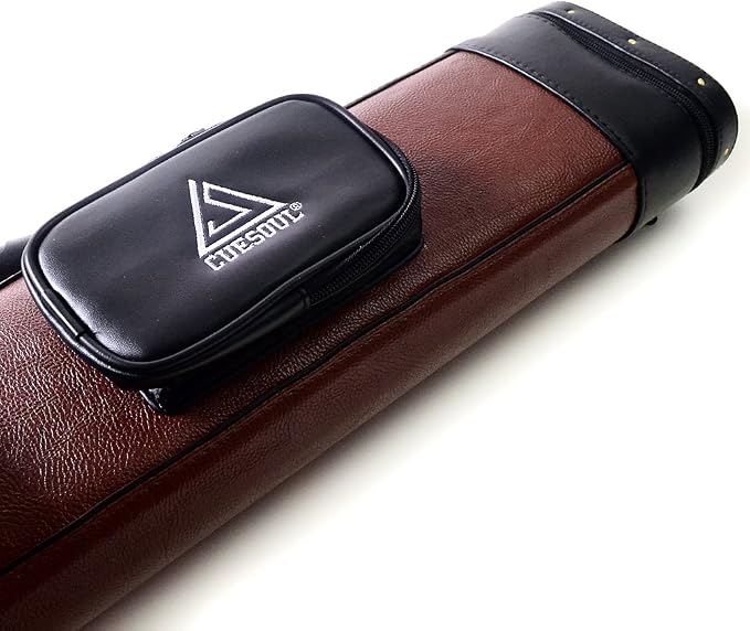 CUESOUL Soocoo Series 2x4/2x2 Hard Pool Cue Case -Holds 2 Cue Butt and 4 Cue Shafts,Four Color Available