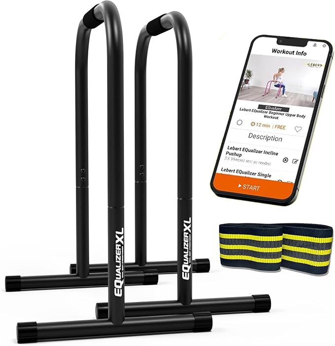 Lebert EQualizer Total Body Strengthener – Dip Station - Standard & XL