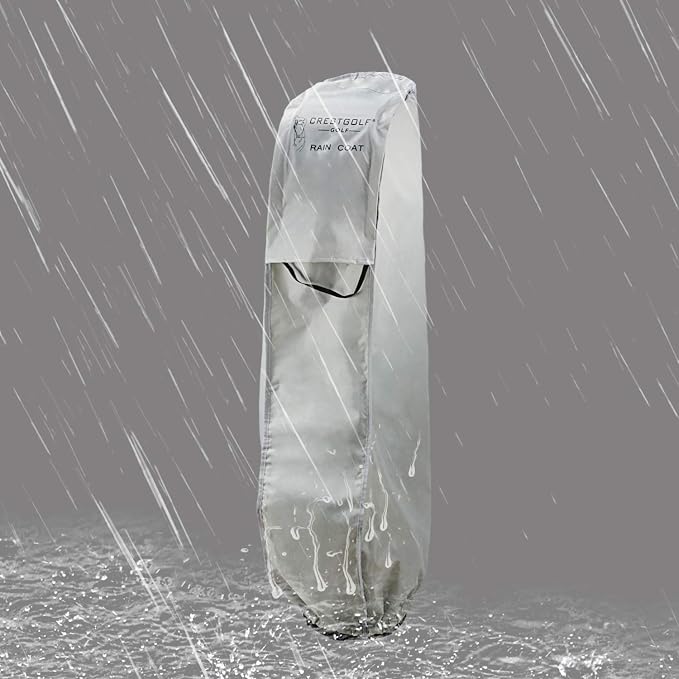 Crestgolf Golf Bag Cover Case Rain Cover Rain Coat for Golf Bag Anti-dust