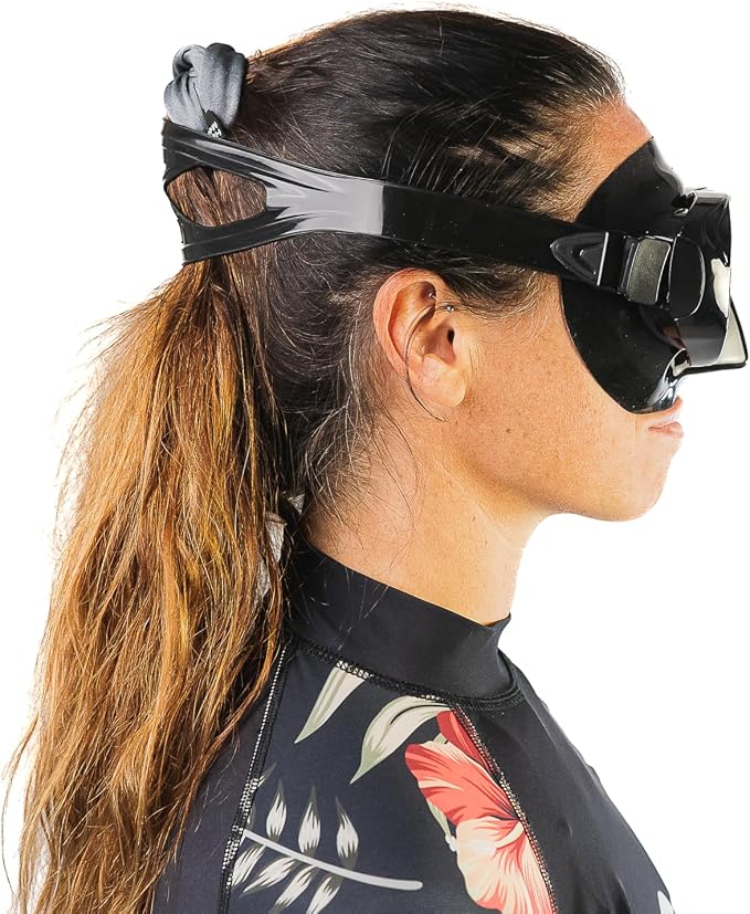 Bonassi Silicon Venture Pro Snorkel Combo with Reusable Bag - Anti-Fog Silicon Soft Mask, Snorkel with Purge Valve, Semi-Dry Top and Silicon Mouthpiece - Perfect for Diving and Snorkeling