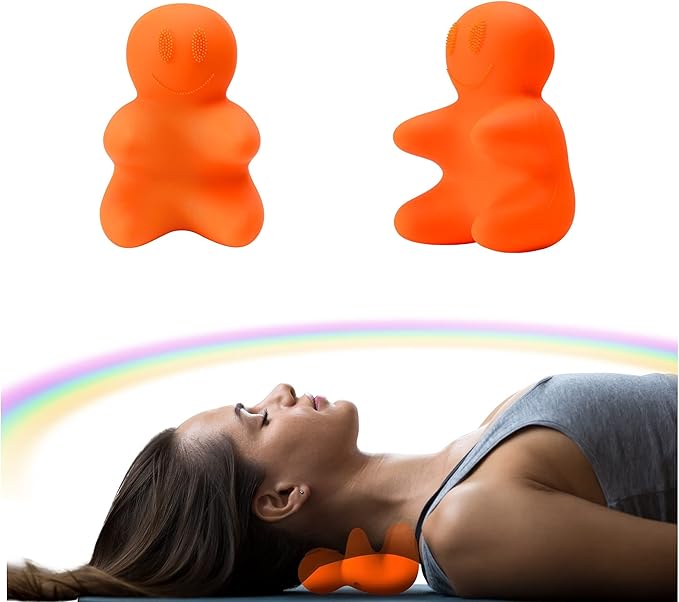 LittleMum Trigger Point Massager Dolly, Myofascial Release Occipital Neuralgia, Neck & Shoulder Pain, Tension Headache, TMJ