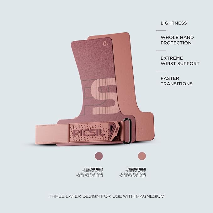 PICSIL - Condor Grips | Premium Hand Protection | Ideal for Cross Training, Gym & Calisthenics | Magnesium Enhanced Grip | Designed for Athletes of All Levels